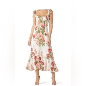 Reformation Nikita Floral Dress